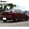 Mitsubishi Lancer 2008-2015 Bas de caisse style FQ PP noir non peint