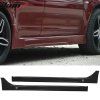 Mitsubishi Lancer 2008-2015 Bas de caisse style FQ PP noir non peint
