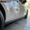 Ford Mustang 2010-2014 Taloneras laterales PU negro sin pintar