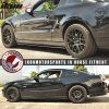 Ford Mustang V6 V8 2010-2014 Bas de caisse style Bottom Line PP noir non peint