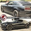 Ford Mustang V6 V8 2010-2014 Side skirts Bottom Line style PP unpainted black