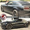 Ford Mustang V6 V8 2010-2014 Taloneras laterales estilo Bottom Line PP negro sin pintar