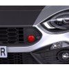 Abarth 124 Spider Tapa de gancho de remolque delantera roja