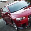 Mitsubishi Lancer EVO X 2008-2016 Bas de caisse style Jun fibre de carbone mate