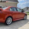 Mitsubishi Lancer 2008-2017 estilo OEM PP negro sin pintar