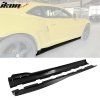 Chevrolet Camaro 2010-2015 Bas de caisse style V2 PP noir mat