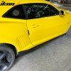 Chevrolet Camaro 2010-2015 Bas de caisse style IKON V3 PP noir brillant