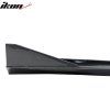 Chevrolet Camaro 2010-2015 Bas de caisse style IKON V3 PP noir brillant