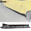 Chevrolet Camaro 2010-2015 Boczne progi styl IKON V3 PP druk z włókna węglowego