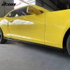 Chevrolet Camaro 2010-2015 Rocket stílusú oldalszoknyák PP matt fekete