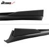 Chevrolet Camaro 2010-2015 Bas de caisse style Rocket PP noir mat