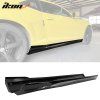 Chevrolet Camaro 2010-2015 Boční prahy Rocket styl PP lesklá černá