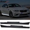BMW F22 F23 2 Series 2011-2021 Bas de caisse style M2 noir