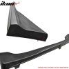 Honda Civic Coupe 2012-2015 Bas de caisse style HF-P PU noir non peint