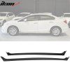 Honda Civic Sedan 2012-2015 Bas de caisse Style MC PP noir non peint