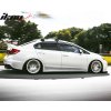 Honda Civic Limousine 2012-2015 Seitenschweller JDM Mugen Style PU unlackiert Schwarz