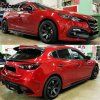 Mazda 3 2014-2018 Boční prahy K styl ABS nenatřená černá
