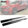 Mazda 3 2014-2018 Bas de caisse style K ABS noir non peint