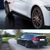 Praguri laterale BMW F32 F33 2014-2020 stil MP PP negru nevopsit