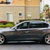 Infiniti Q50 2014-2023 Bas de caisse latéraux style T ABS noir