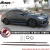 Subaru WRX STI 2015-2021 Bas de caisse Style MP ABS noir non peint