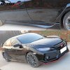 Honda Civic 2016-2021 Side Skirts Type R style PP unpainted black