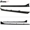 Honda Civic 2016-2021 Side Skirts Type R style PP unpainted black