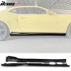 Chevrolet Camaro 2016-2024 Bas de caisse PP noir brillant