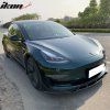 Tesla Model 3 2017-2022 Bas de caisse style IKON ABS look fibre de carbone