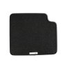Ford Ka Floor Mats, Velour Rear, Black with Double Red Stitching 1 558 533