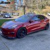Tesla 3 2017-2024 Bas de caisse style IKON PP impression en fibre de carbone