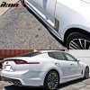 Kia Stinger 2018-2021 Minigonne laterali stile IKON ABS non verniciato