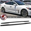 Kia Stinger 2018-2021 Bas de caisse style IKON ABS non peint