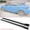 Toyota Corolla Hatchback 2019-2025 Bas de caisse style T noir non peint