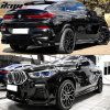 BMW G06 X6 M sport 2020-2023 Minigonne stile IKON nero lucido