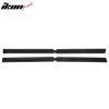 Tesla Model Y 2020-2024 Bas de caisse style V2 ABS noir mat