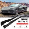 Chevrolet Corvette C8 2020-2025 Bas de caisse IKON B 1 style PP noir brillant