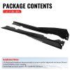 Chevrolet Corvette C8 2020-2025 Bas de caisse IKON B 1 style PP noir brillant
