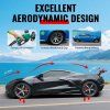 Chevrolet Corvette C8 2020-2025 Bas de caisse IKON B 1 style PP noir brillant