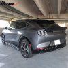 Ford Mustang Mach-E 2021-2024 Bas de caisse style IKON PP noir brillant