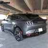 Ford Mustang Mach-E 2021-2024 Battitacco laterale stile IKON PP nero lucido