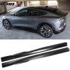 Ford Mustang Mach-E 2021-2024 Bas de caisse style IKON PP noir mat