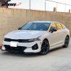 Kia K5 2021-2025 Bas de caisse latéraux PP noir brillant