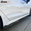 Kia K5 2021-2025 Bas de caisse latéraux PP noir brillant