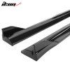 Kia K5 2021-2025 Bas de caisse latéraux PP noir brillant