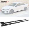 Kia K5 2021-2025 Bas de caisse latéraux PP noir brillant