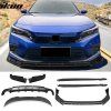 Honda Civic FE-C 2022-2024 Bas de caisse style FE Competion noir mat