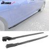 Honda Civic 11th 2022-2025 Bas de caisse style R PP noir mat