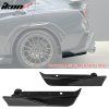 Subaru WRX D 2022-2025 Bas de caisse style D ABS noir mat