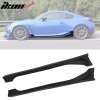 Subaru BRZ Toyota GR86 2022-2026 Bočné prahy JDM štýl PP nenatretá čierna